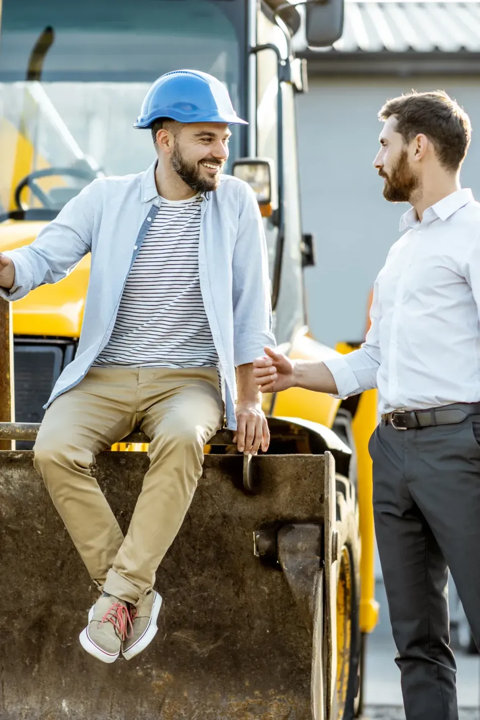 Business owner with leased equipment